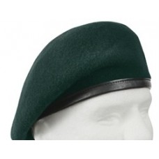 Rifle Green Wool Beret